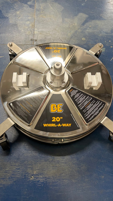 **REAL DEAL** 20" Whirlaway Flat Surface Cleaner Stainless Steel