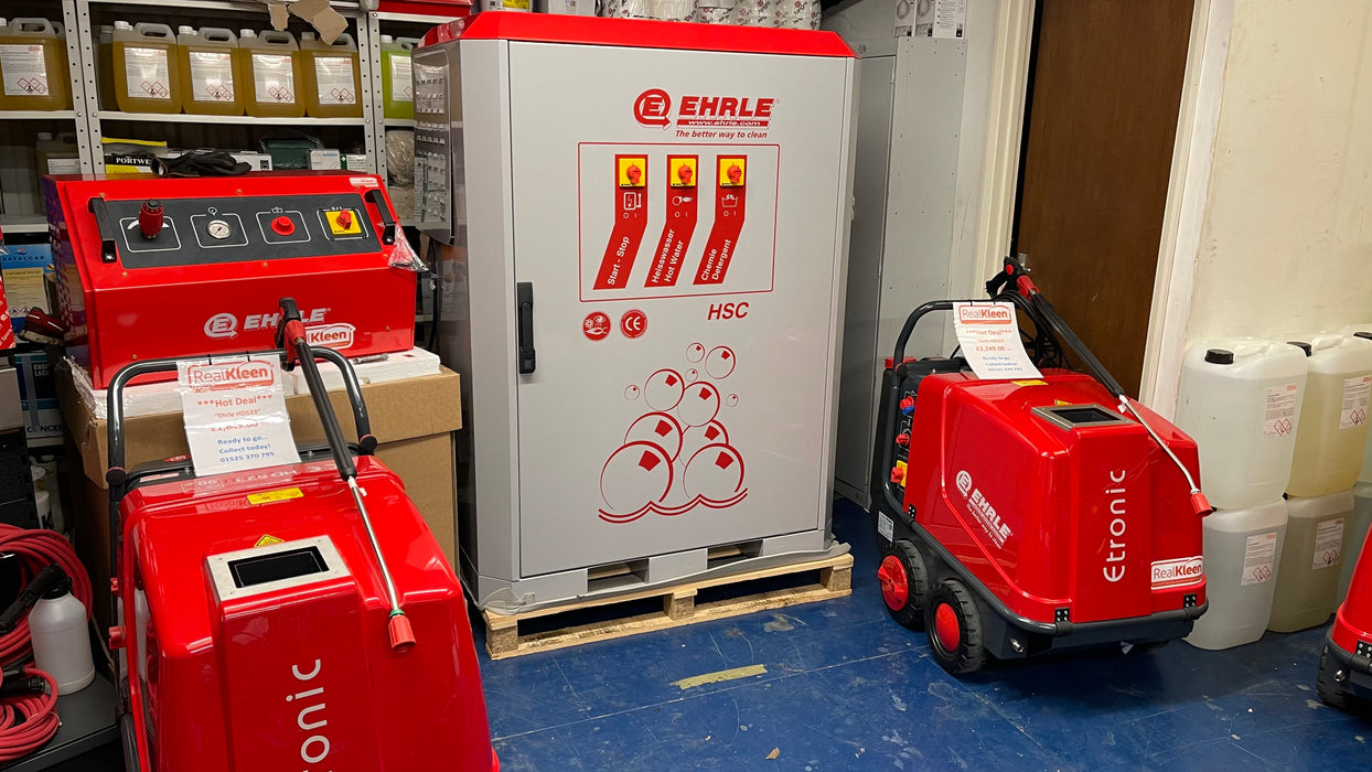**REAL DEAL** EHRLE HSC1140 16Lpm/180bar Static, Hot Water Pressure Washer.