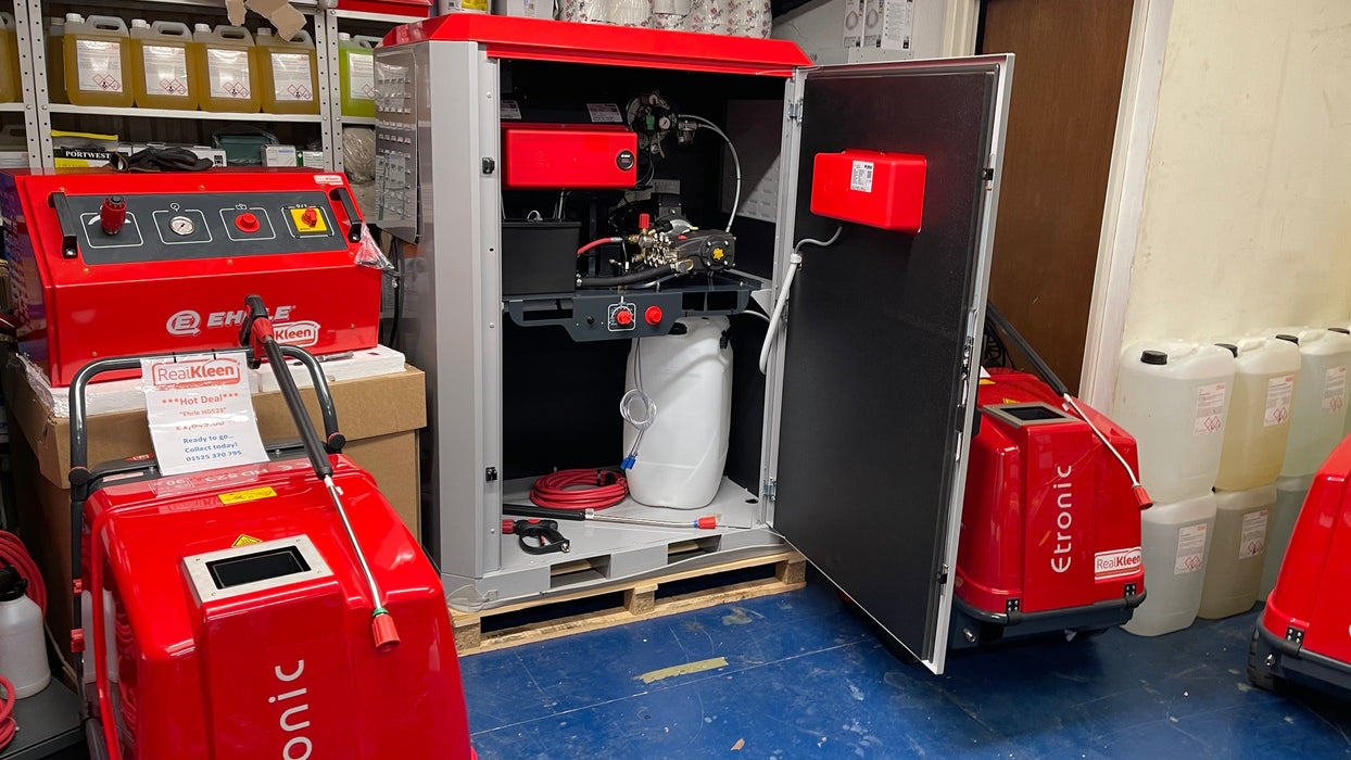 **REAL DEAL** EHRLE HSC1140 16Lpm/180bar Static, Hot Water Pressure Washer.