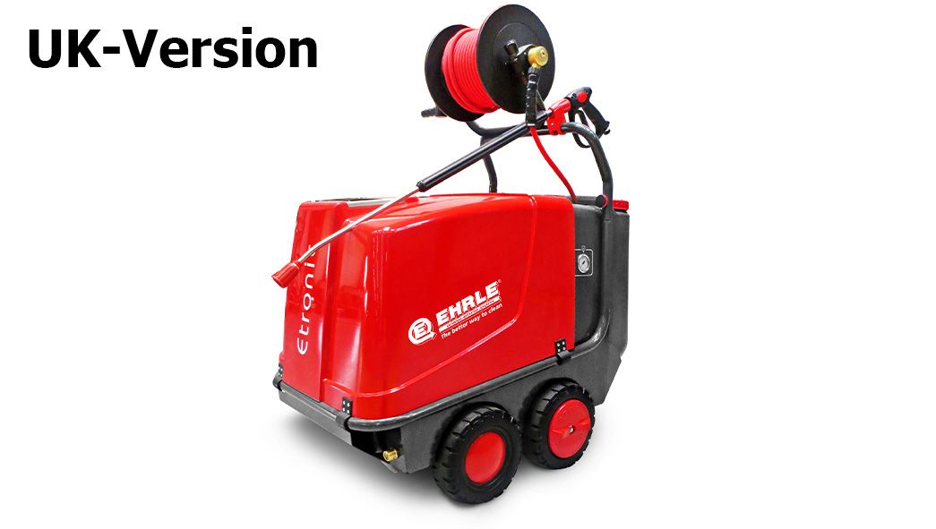 EHRLE HD623-UK Premium 10Lpm/135bar. Hot Water Pressure Washer