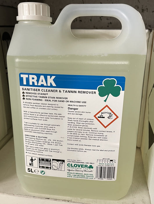 TRAK - Professional Sanitiser Cleaner & Tanin Remover