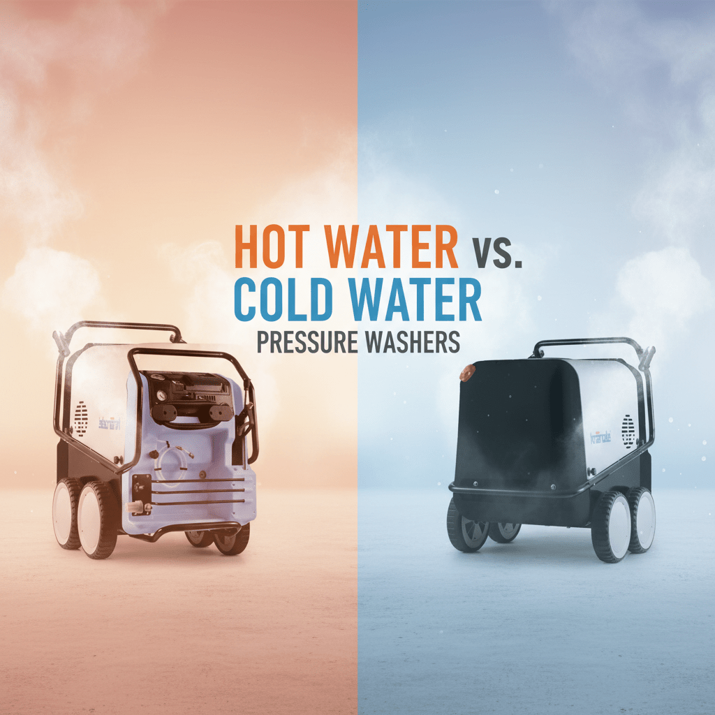 Hot Water vs Cold Water Pressure Washers: Which Do You Need?