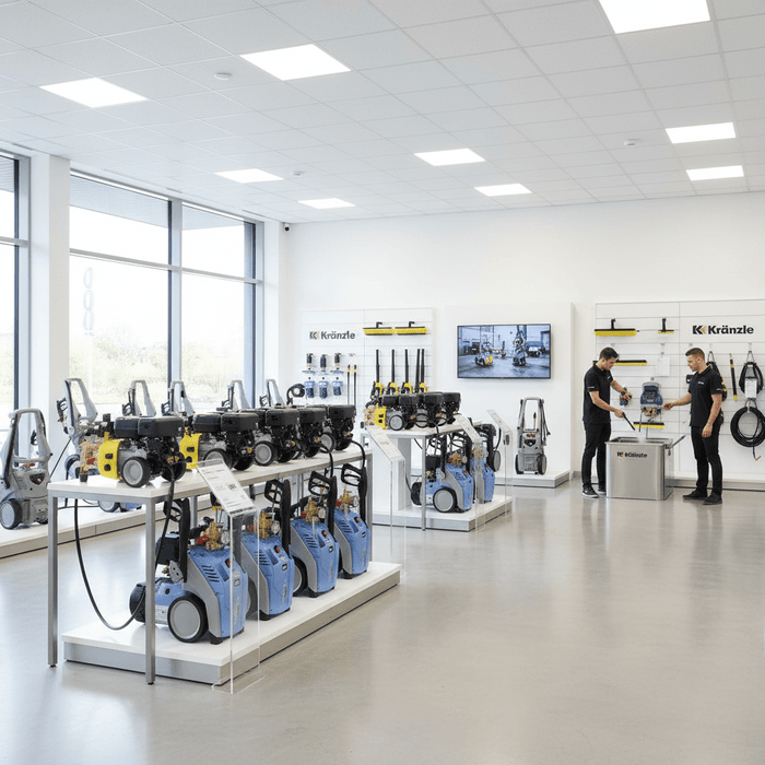 Pressure Washer Showroom UK | Live Demos & 24-Hour Installation | RealKleen