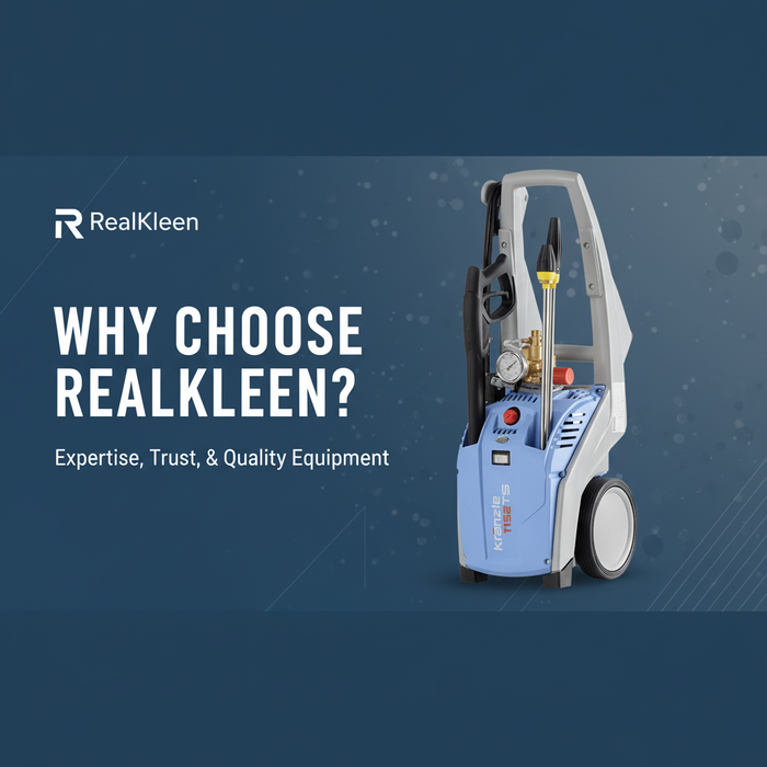 Why Choose RealKleen? | The UK's Most Trusted Pressure Washer Specialist