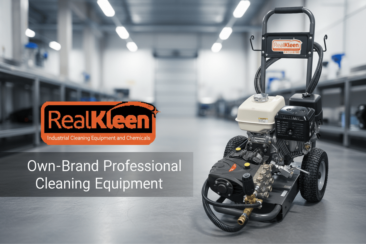 RealKleen Own-Brand Pressure Washers & Professional Cleaning Products