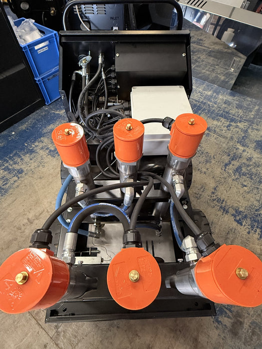 MHE10160SS stainless steel electric heating element close-up professional quality