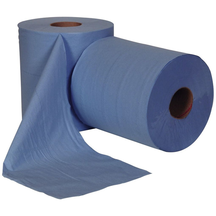 Blue Roll - Centrefeed, 150 metre 2ply, 6x150metres