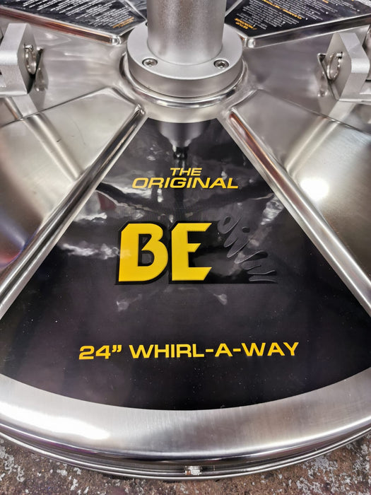 **REAL DEAL** 24" Whirlaway Flat Surface Cleaner Stainless Steel (EX-DEMO) COLLECTION ONLY!!!!