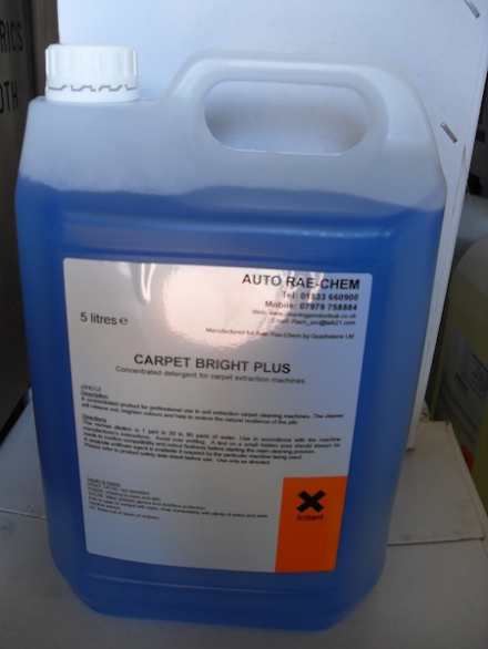 Carpet Cleaning 'Concentrate' 5 Litre